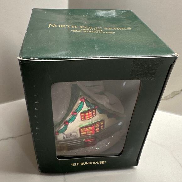 NEW Dept 56 Elf Bunkhouse Ornament Night Before Christmas North Pole Series - Picture 1 of 10